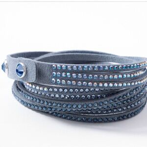 Touchstone Wrap-Star Bracelet, Denim